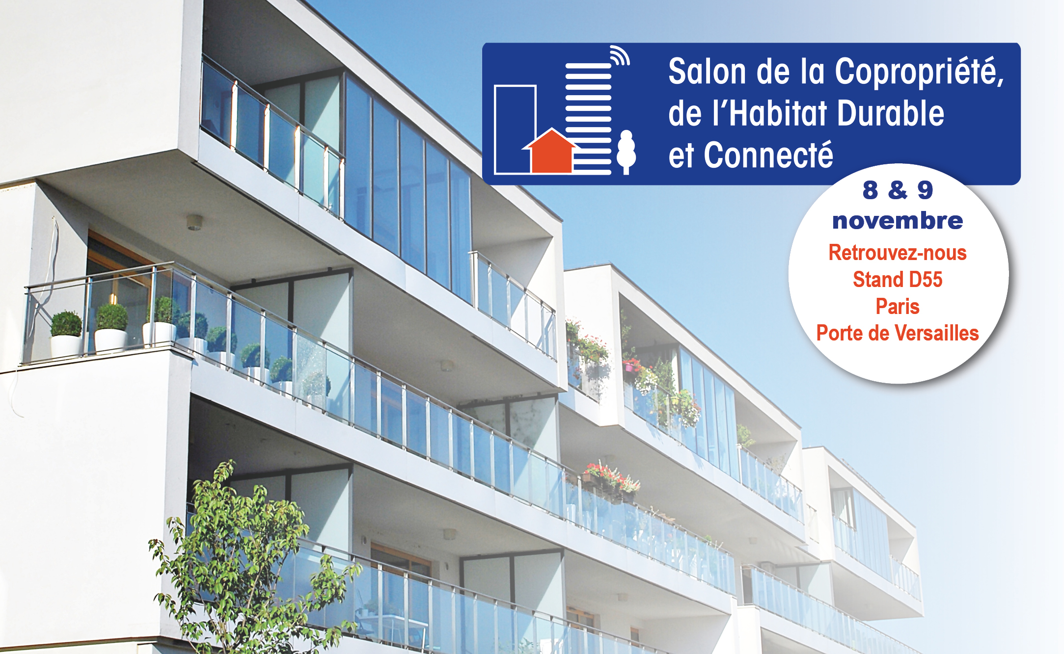 Join us at the Copropriété Exhibition in Paris